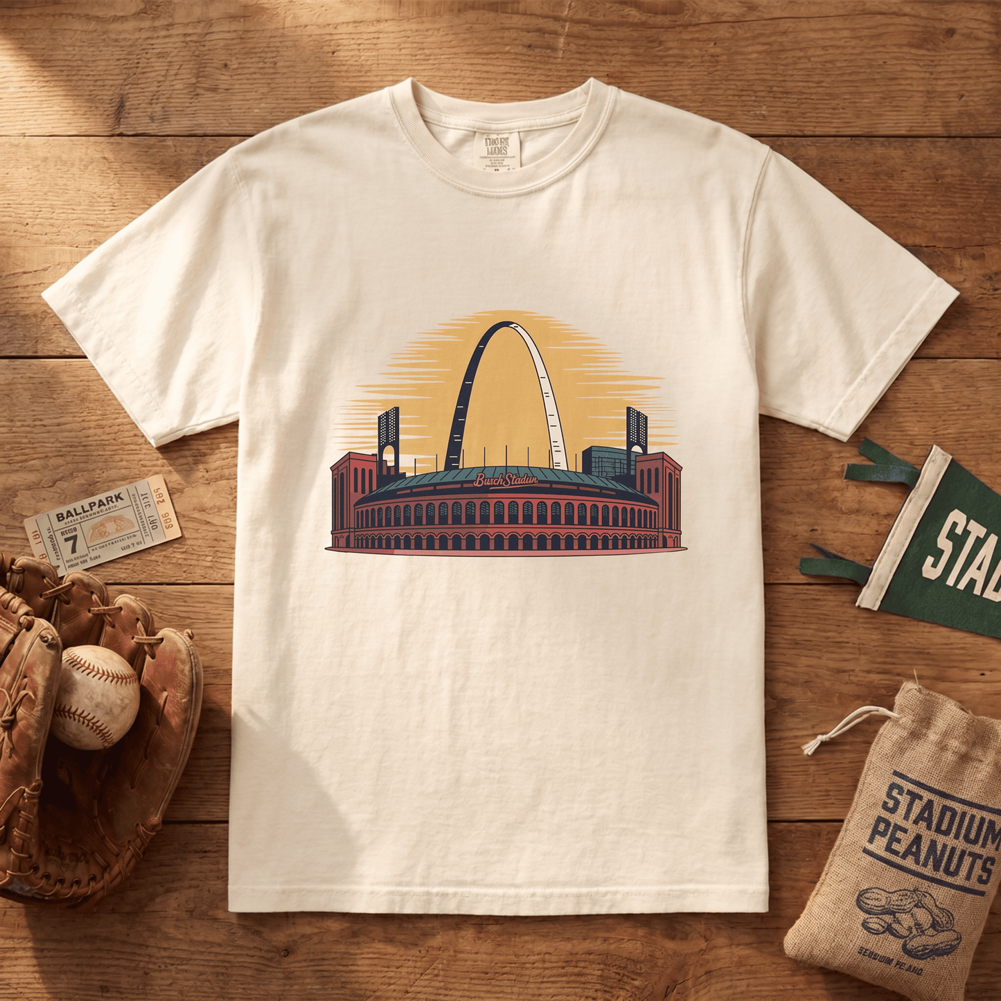 Busch Stadium — The Arch Over Busch