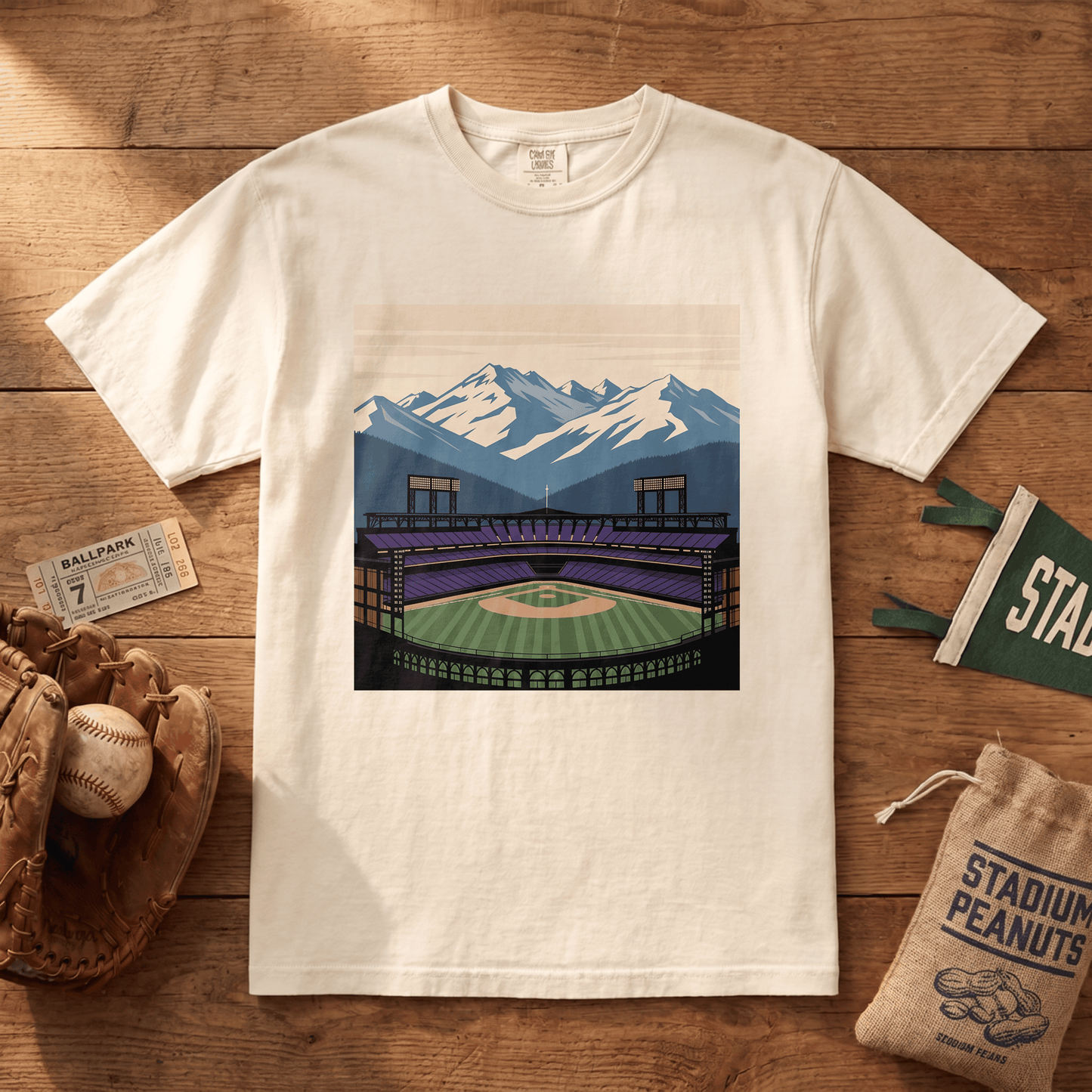 Coors Field — The Purple Row